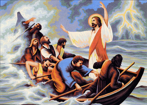 jesus on the sea of galilee
